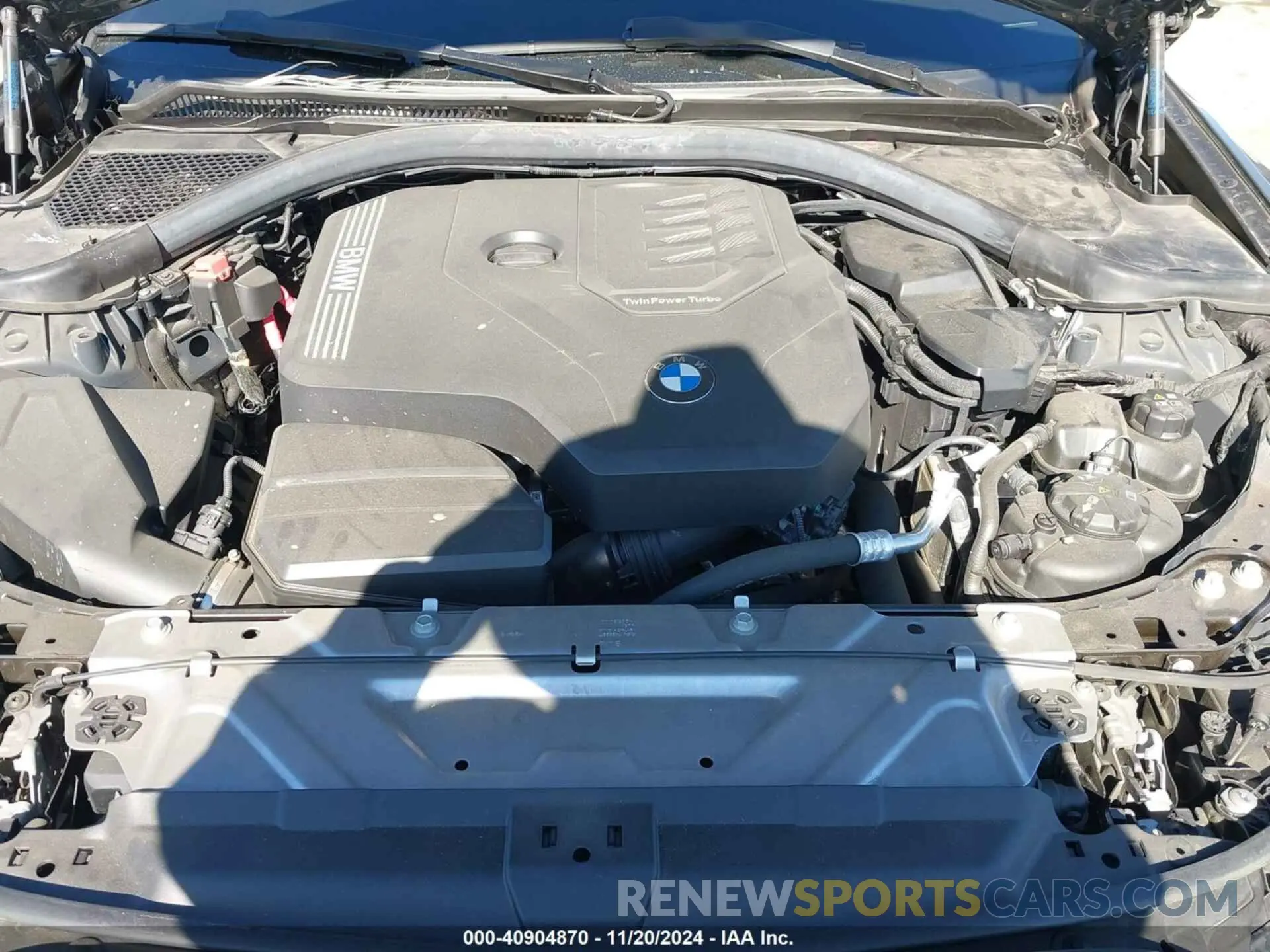 10 fotografías del automóvil dañado 3MW69FF08P8D47180 BMW 330I 2023