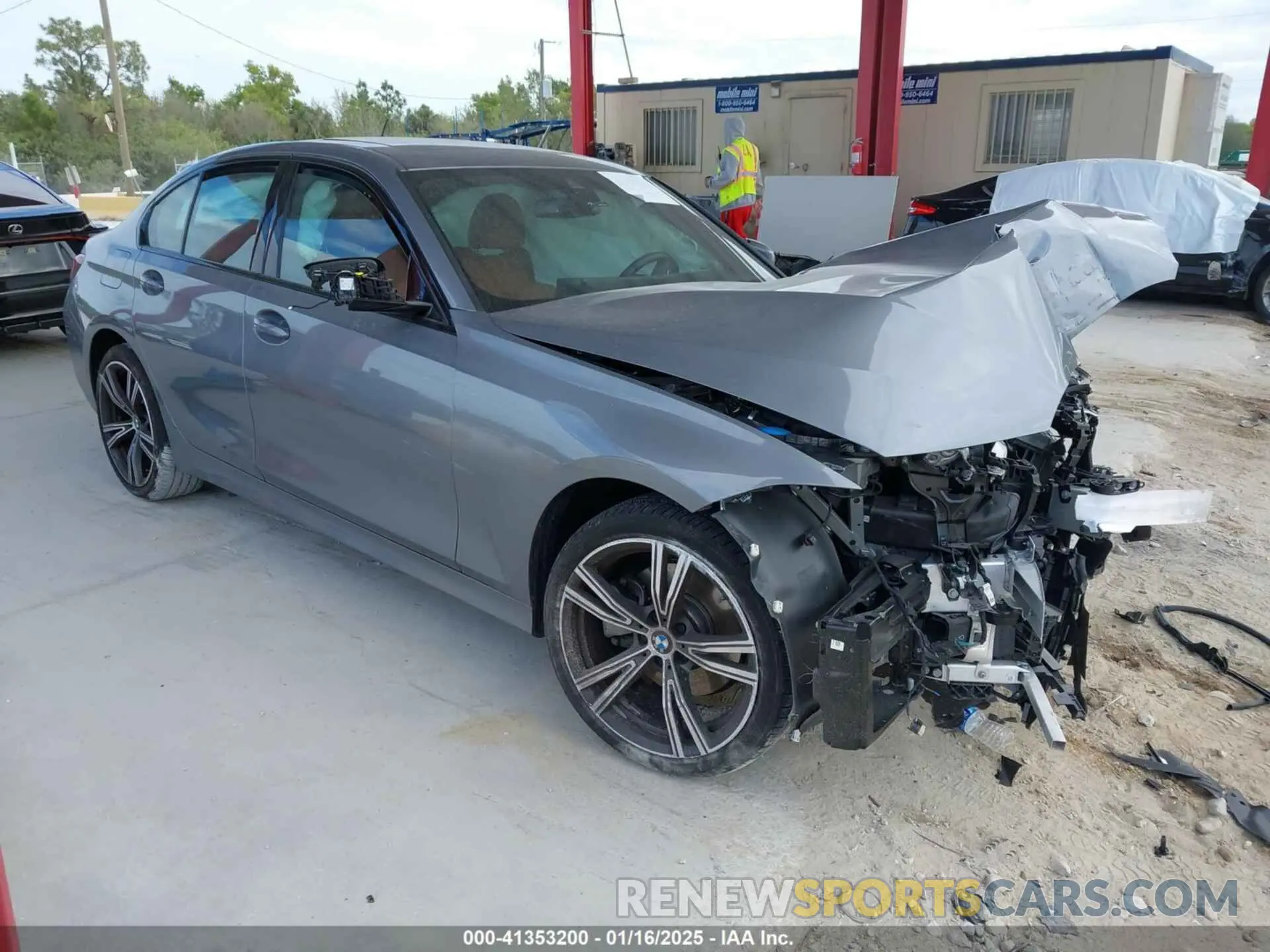1 fotografías del automóvil dañado 3MW89FF00P8D00217 BMW 330I 2023