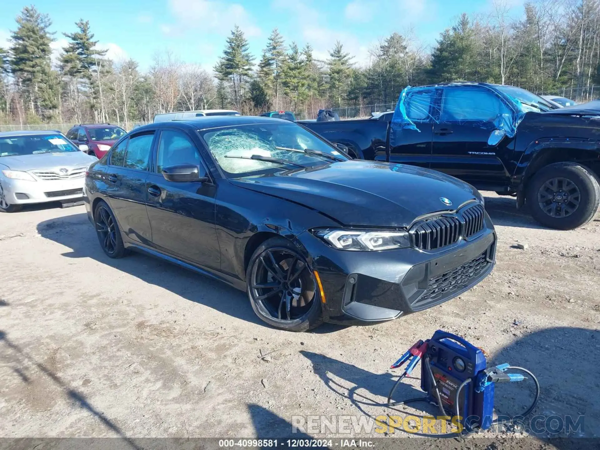 1 fotografías del automóvil dañado 3MW89FF01P8D04910 BMW 330I 2023