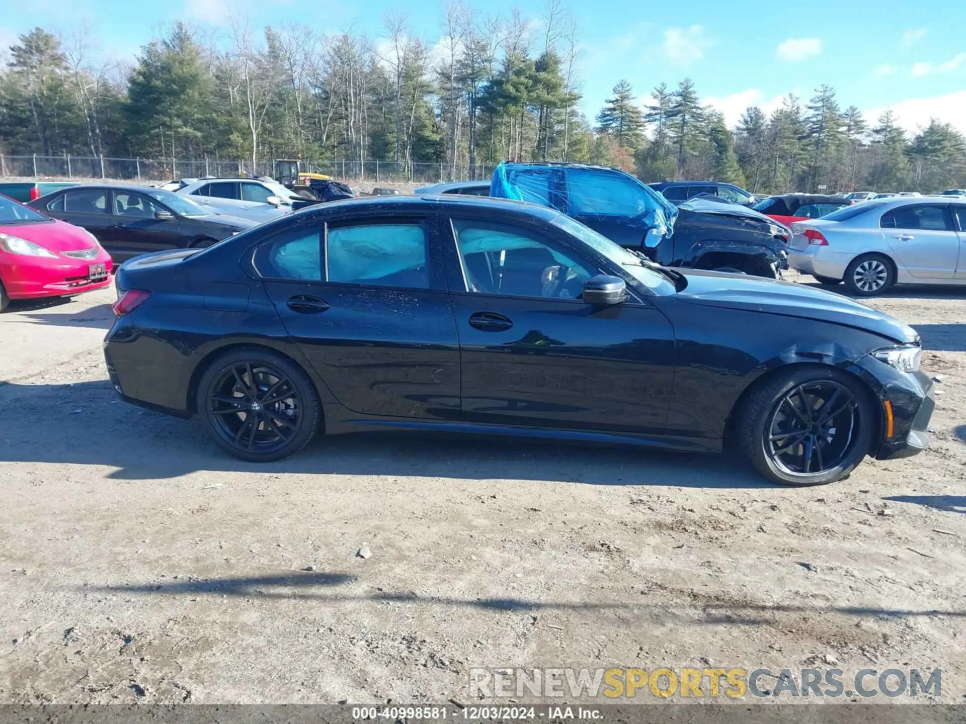 12 fotografías del automóvil dañado 3MW89FF01P8D04910 BMW 330I 2023