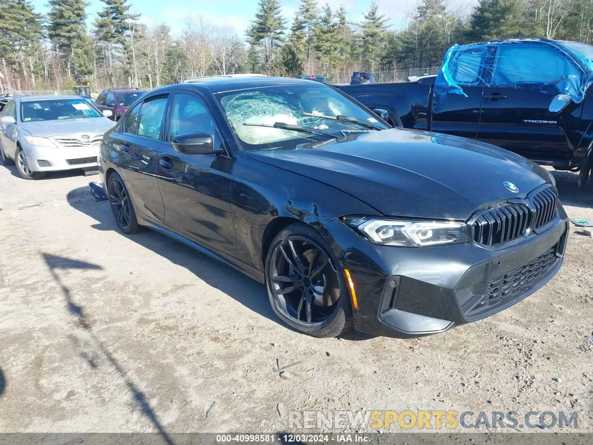 6 fotografías del automóvil dañado 3MW89FF01P8D04910 BMW 330I 2023