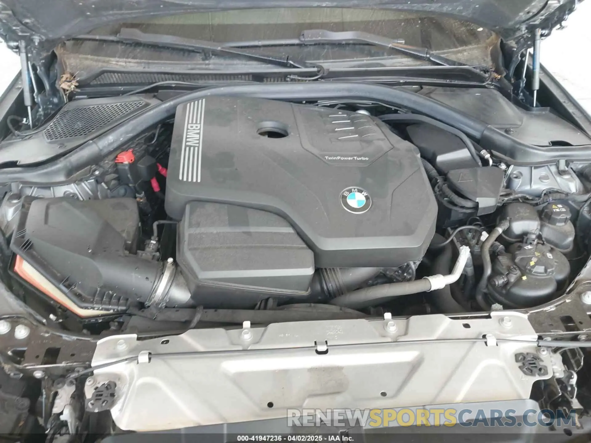 10 fotografías del automóvil dañado 3MW89FF04P8D55611 BMW 330I 2023