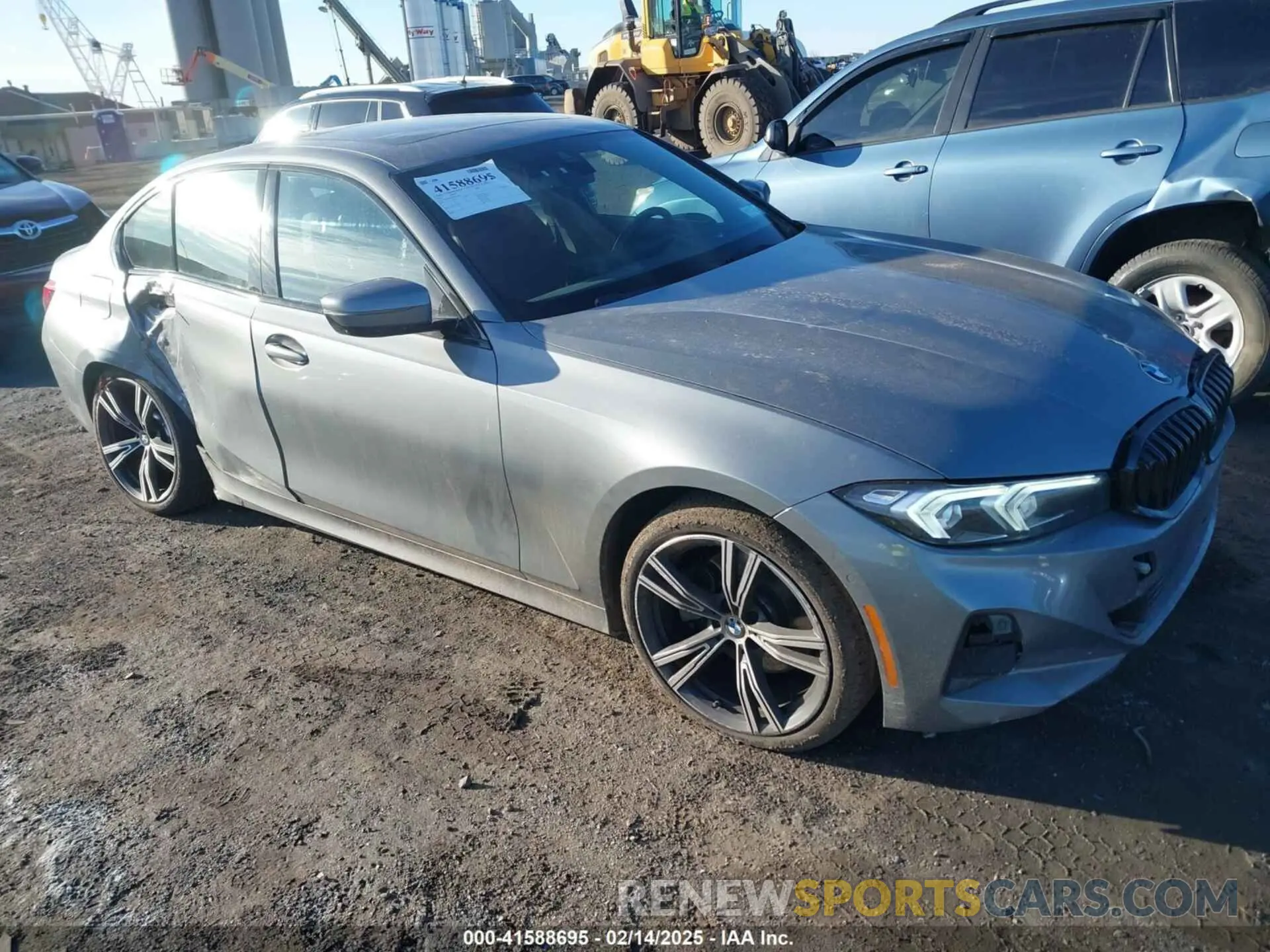 1 fotografías del automóvil dañado 3MW89FF06P8D52693 BMW 330I 2023