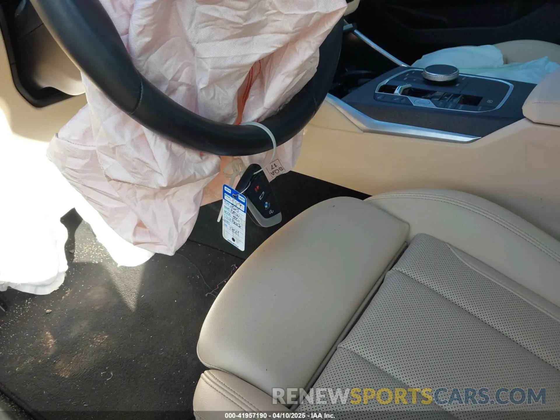 11 fotografías del automóvil dañado 3MW89FF09P8D19011 BMW 330I 2023