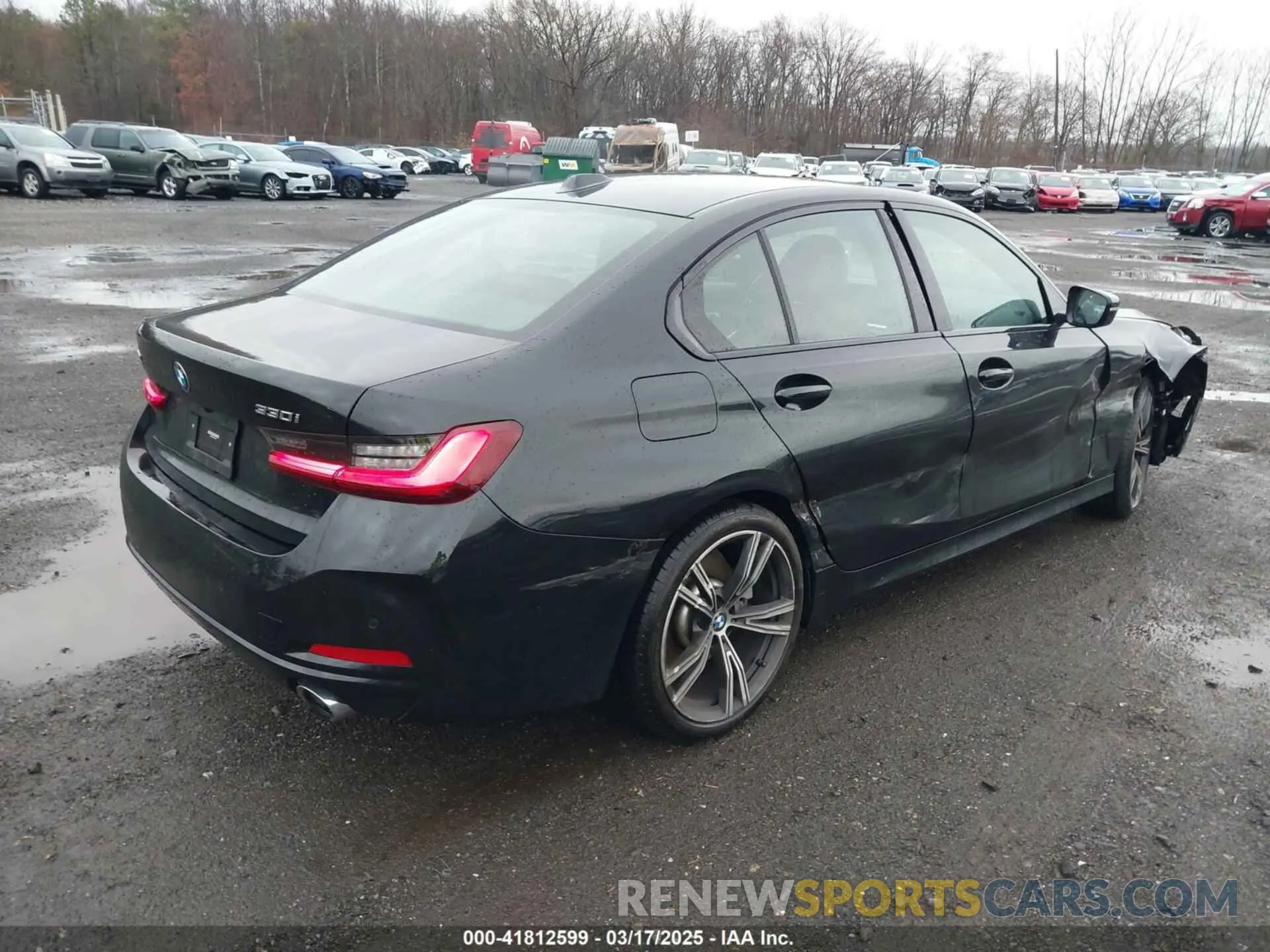 4 fotografías del automóvil dañado 3MW89FF0XP8D14920 BMW 330I 2023