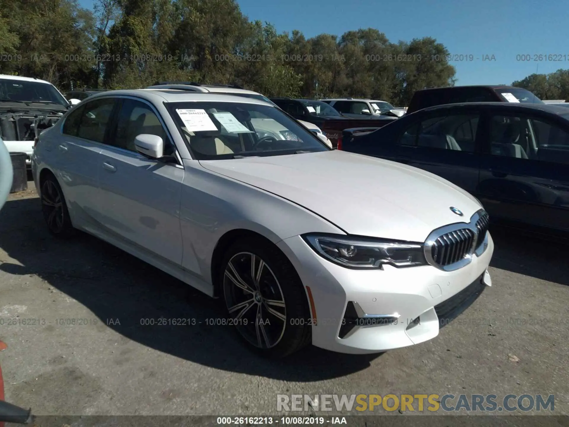 1 fotografías del automóvil dañado WBA5R7C59KAJ84053 BMW 330XI 2019