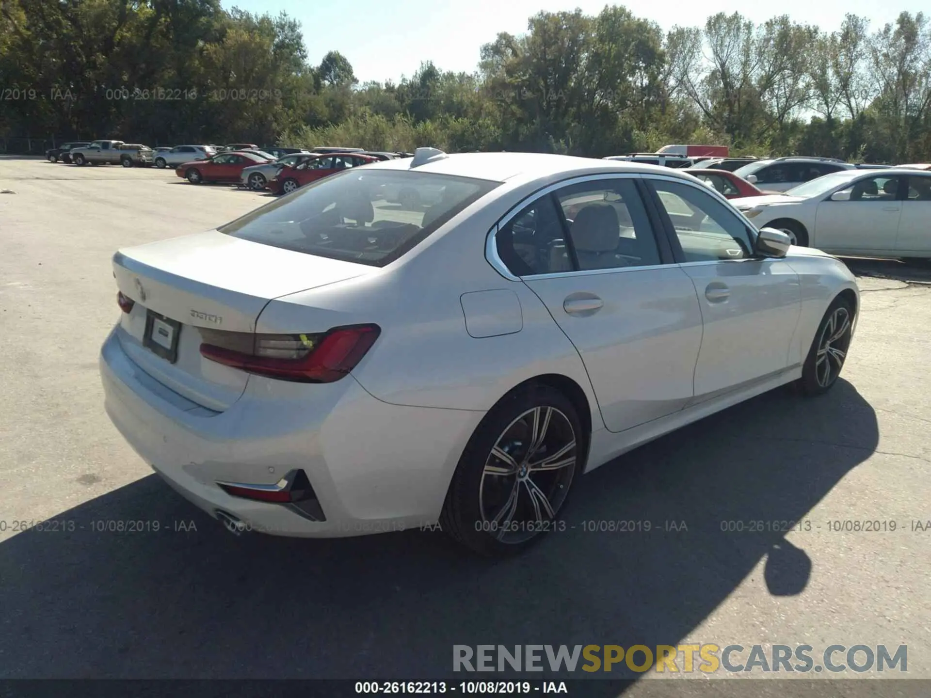 4 fotografías del automóvil dañado WBA5R7C59KAJ84053 BMW 330XI 2019