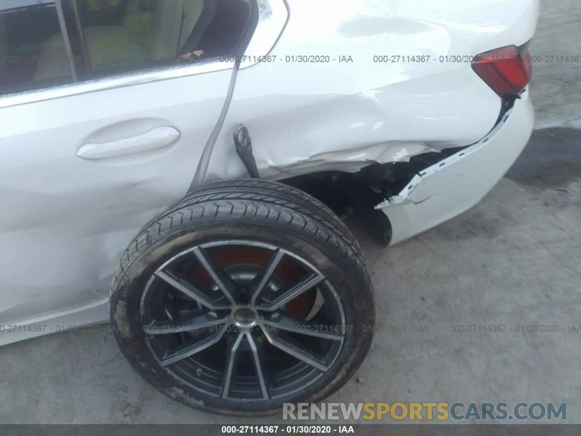 6 fotografías del automóvil dañado 3MW5R7J09L8B05971 BMW 330XI 2020