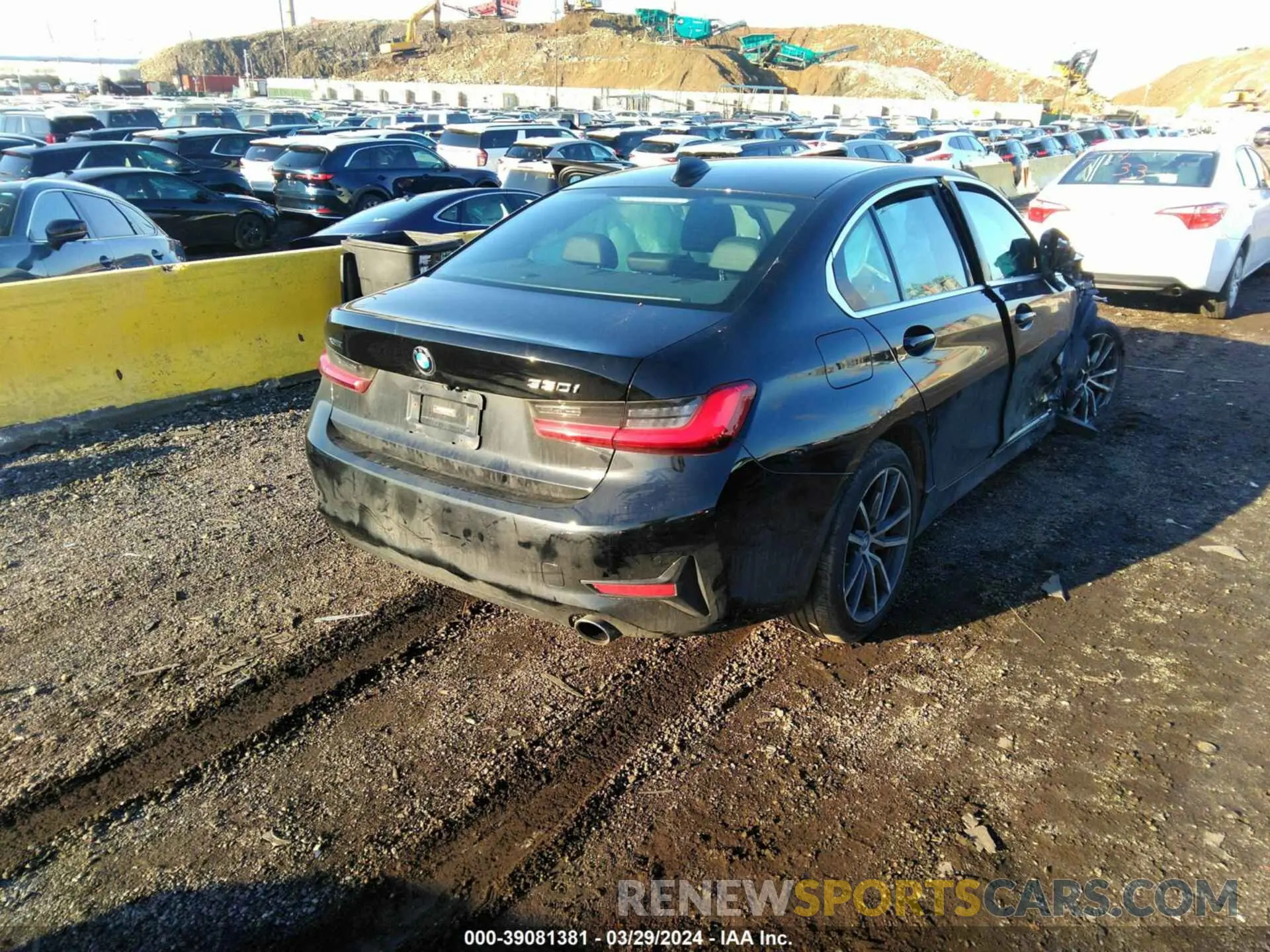 4 fotografías del automóvil dañado 3MW5R7J0XL8B21614 BMW 330XI 2020