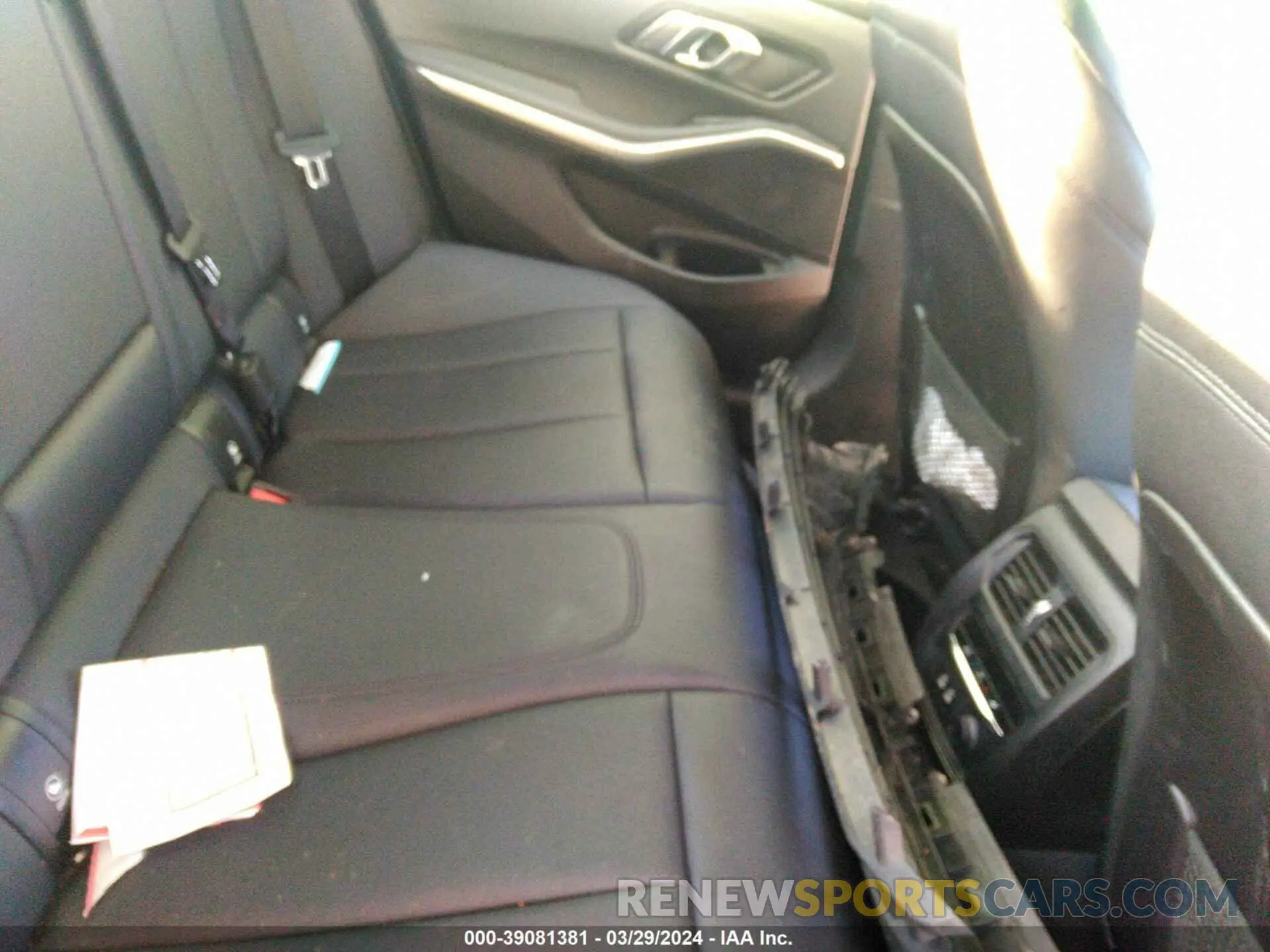 8 fotografías del automóvil dañado 3MW5R7J0XL8B21614 BMW 330XI 2020