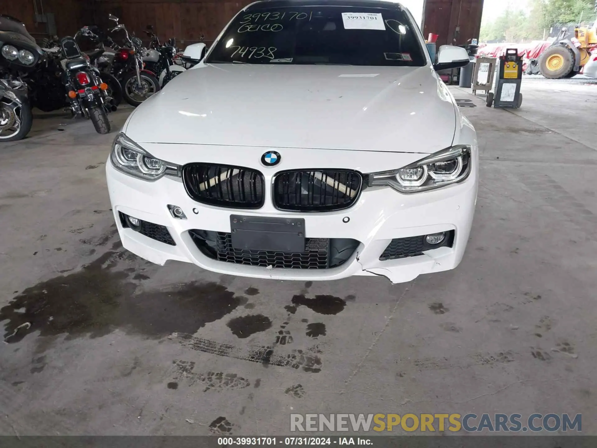 6 fotografías del automóvil dañado WBA8B7G34HNU37873 BMW 340I 2017
