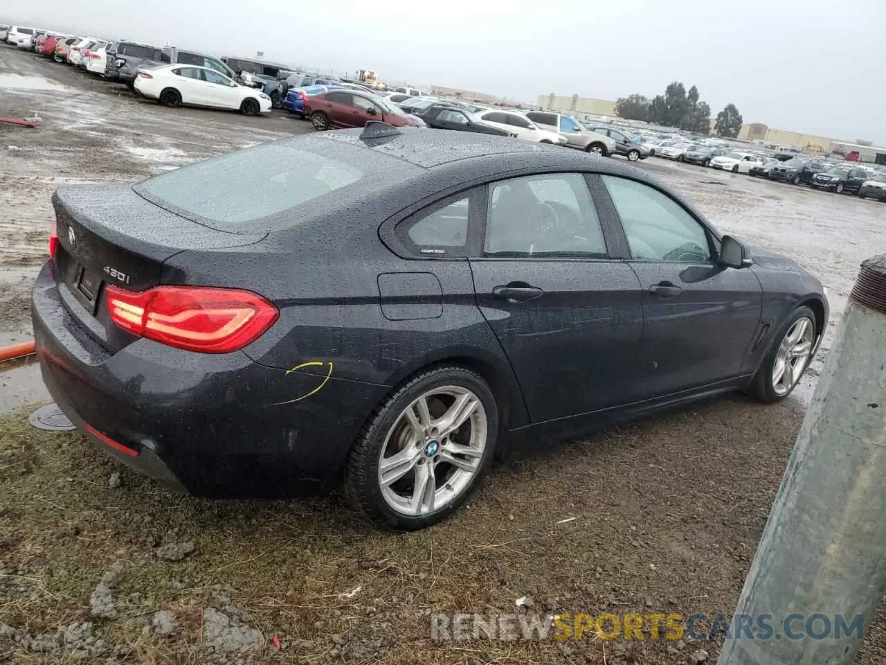 3 fotografías del automóvil dañado WBA4J1C50KBM16162 BMW 4 SERIES 2019