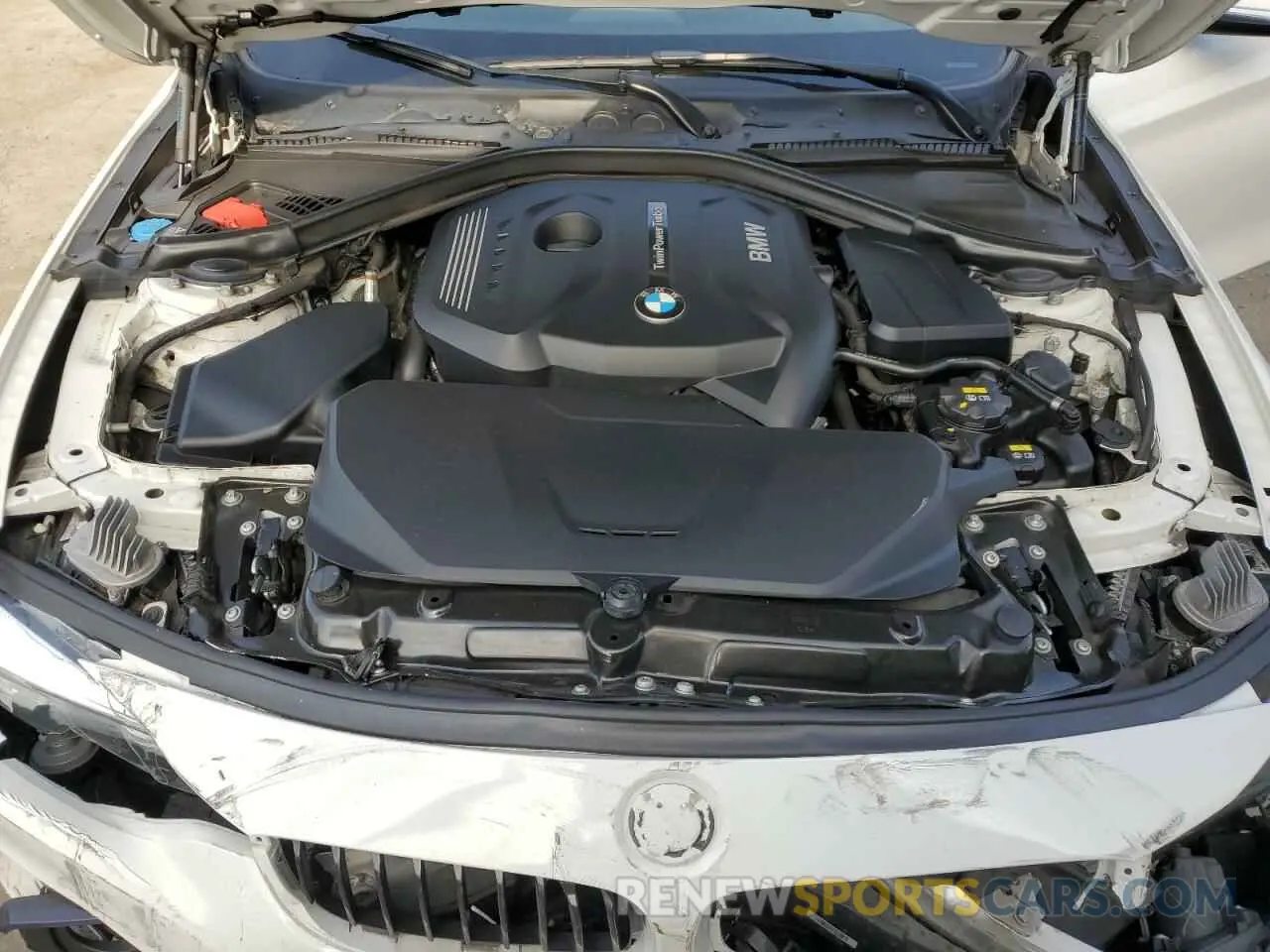 11 fotografías del automóvil dañado WBA4J1C50KBM18767 BMW 4 SERIES 2019