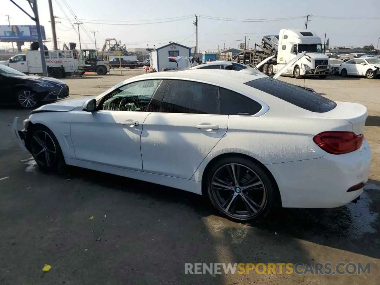 2 fotografías del automóvil dañado WBA4J1C50KBM18767 BMW 4 SERIES 2019