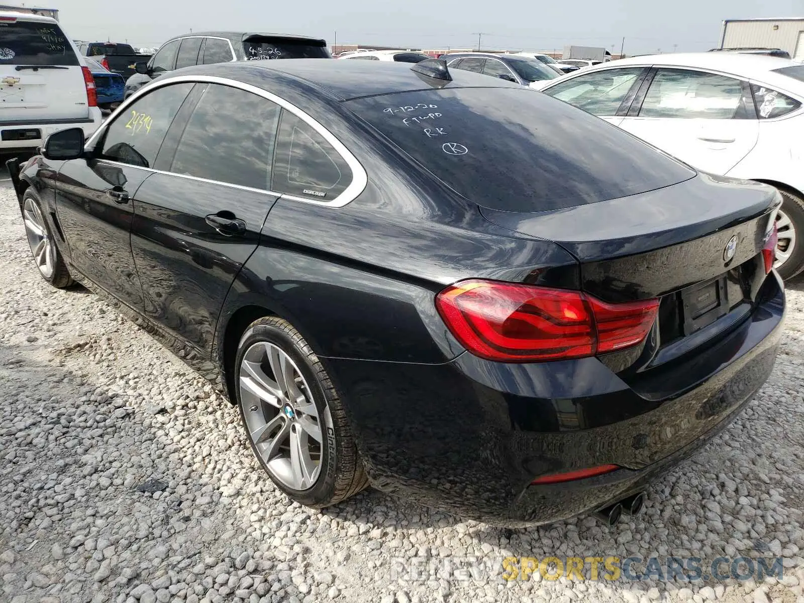 3 fotografías del automóvil dañado WBA4J1C52KBM14185 BMW 4 SERIES 2019