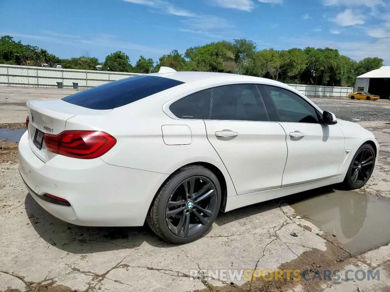 3 fotografías del automóvil dañado WBA4J1C52KBM16826 BMW 4 SERIES 2019