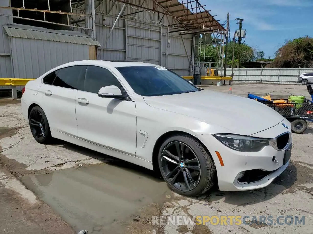 4 fotografías del automóvil dañado WBA4J1C52KBM16826 BMW 4 SERIES 2019