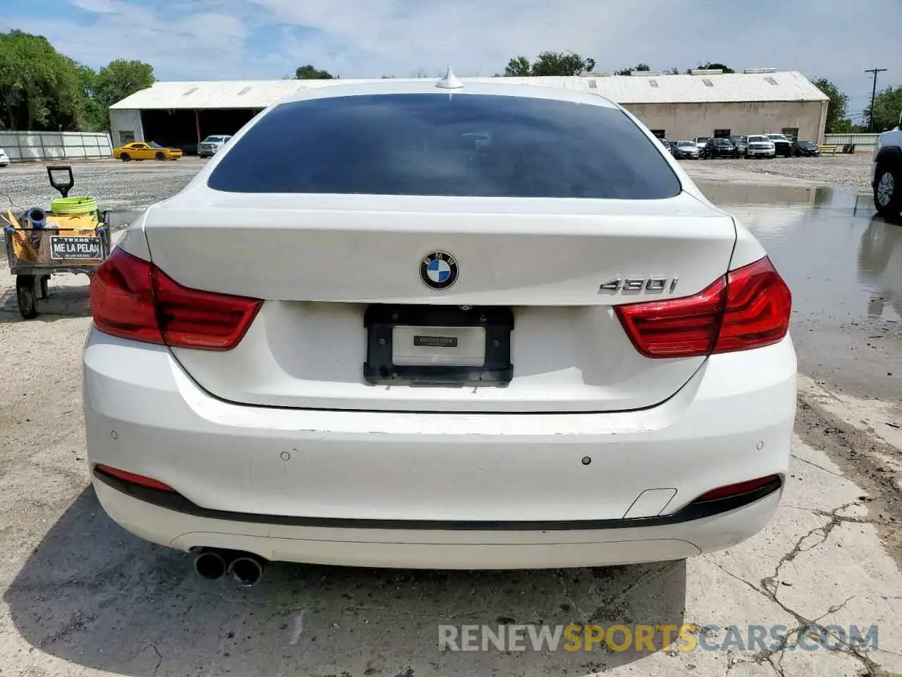 6 fotografías del automóvil dañado WBA4J1C52KBM16826 BMW 4 SERIES 2019