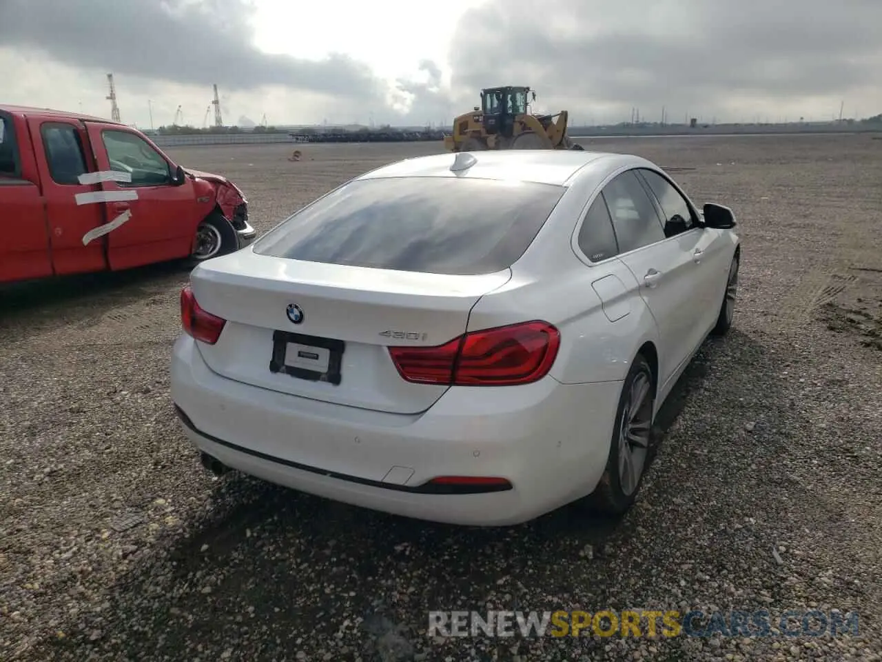 4 fotografías del automóvil dañado WBA4J1C52KBM18298 BMW 4 SERIES 2019