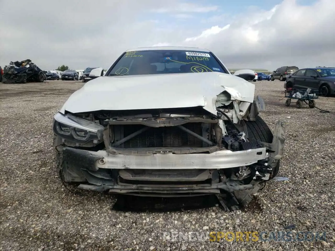 9 fotografías del automóvil dañado WBA4J1C52KBM18298 BMW 4 SERIES 2019