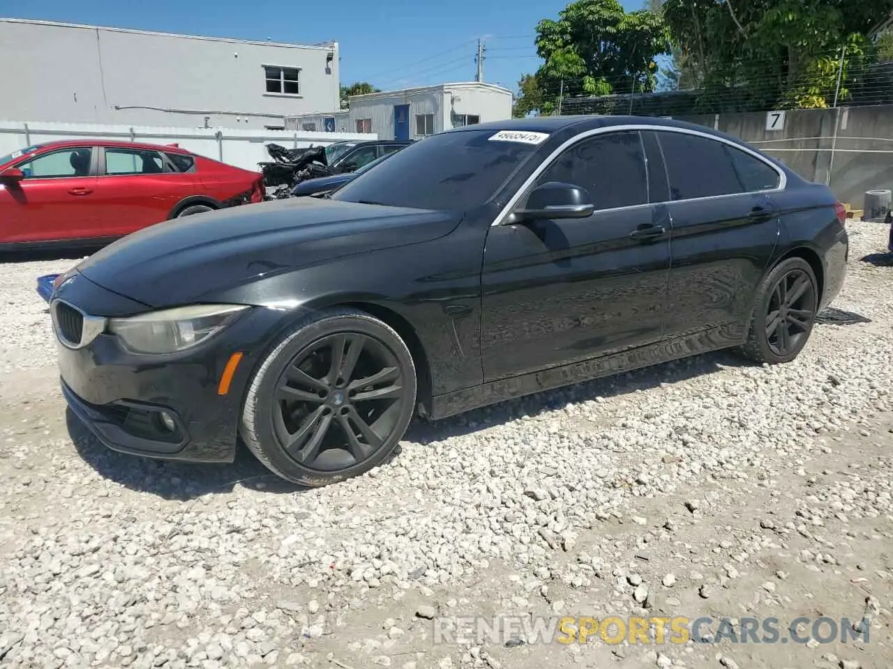 1 fotografías del automóvil dañado WBA4J1C53KBM12249 BMW 4 SERIES 2019