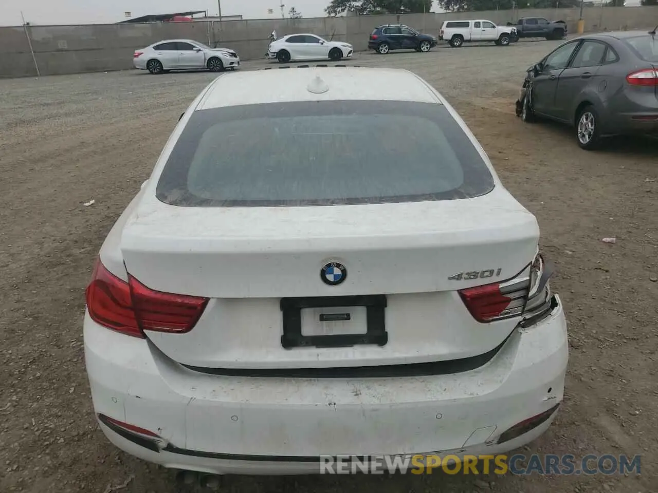 6 fotografías del automóvil dañado WBA4J1C54KBM15922 BMW 4 SERIES 2019
