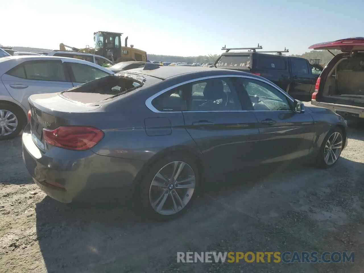 3 fotografías del automóvil dañado WBA4J1C55KBM12155 BMW 4 SERIES 2019