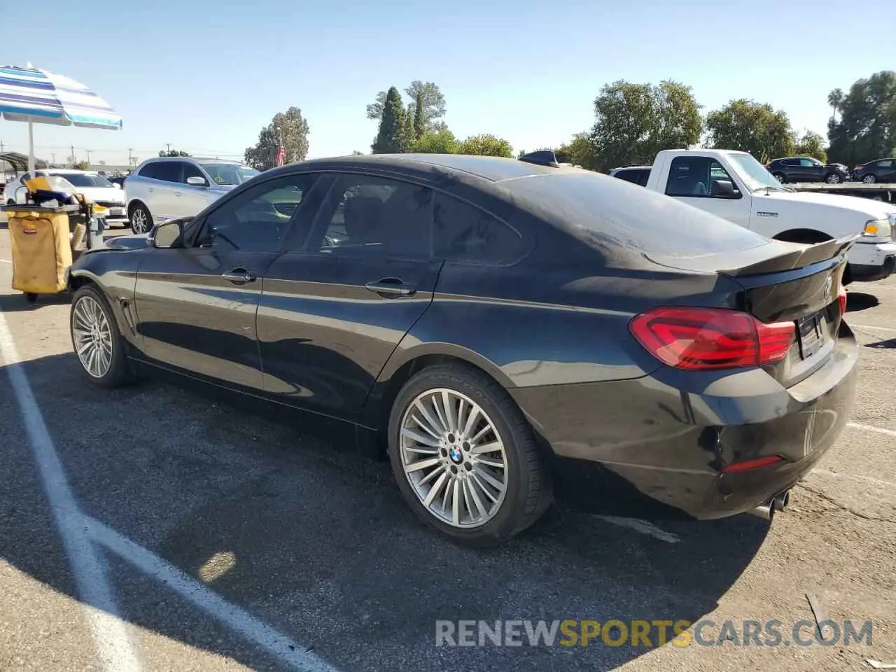 2 fotografías del automóvil dañado WBA4J1C55KBM15430 BMW 4 SERIES 2019