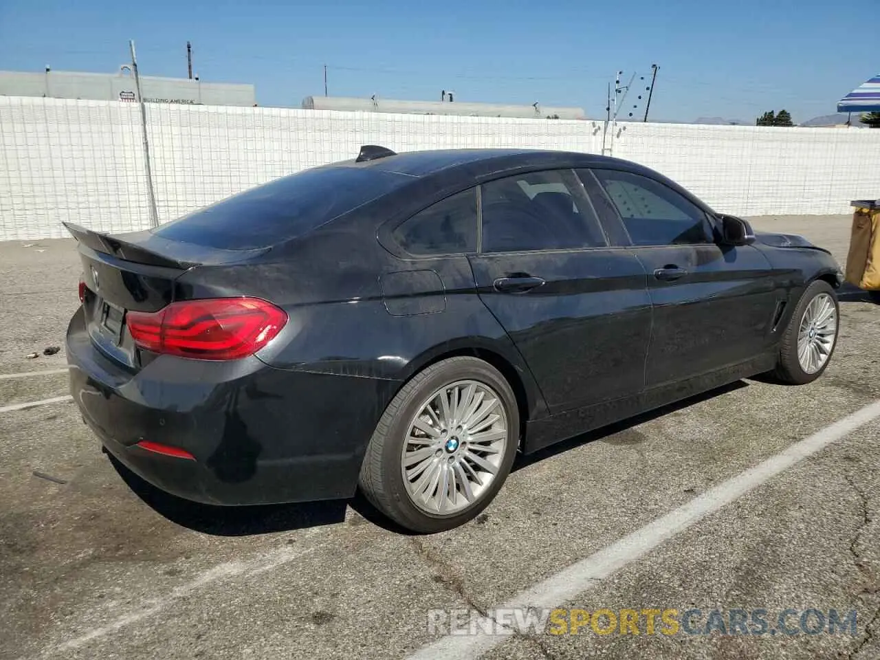 3 fotografías del automóvil dañado WBA4J1C55KBM15430 BMW 4 SERIES 2019