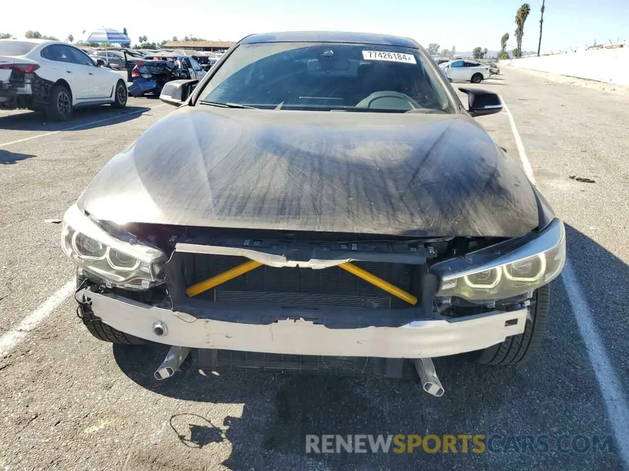 5 fotografías del automóvil dañado WBA4J1C55KBM15430 BMW 4 SERIES 2019