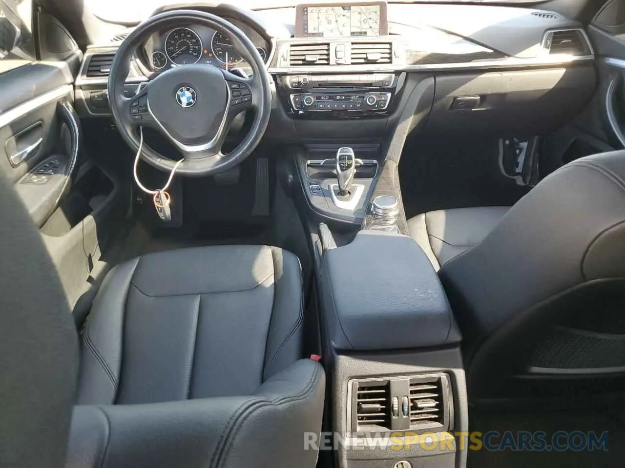 8 fotografías del automóvil dañado WBA4J1C55KBM15430 BMW 4 SERIES 2019