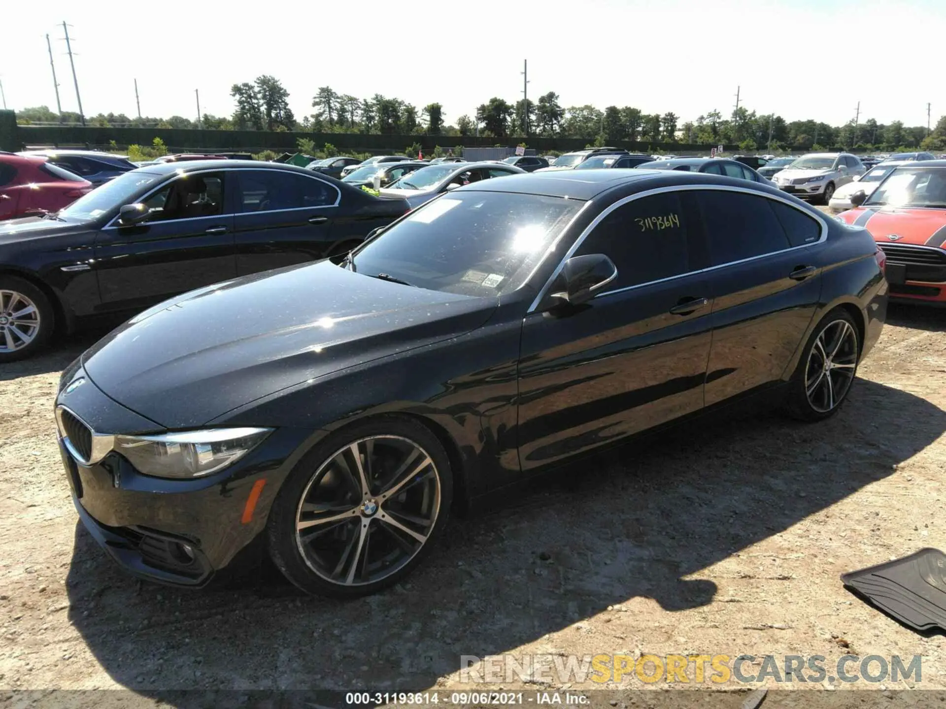 2 fotografías del automóvil dañado WBA4J1C55KBM18019 BMW 4 SERIES 2019