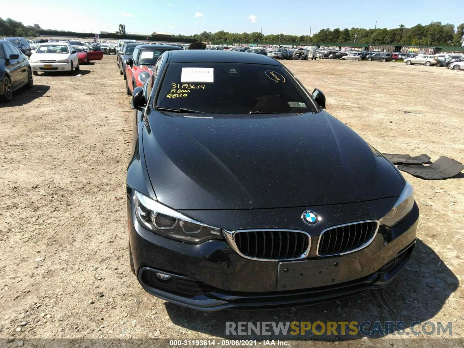 6 fotografías del automóvil dañado WBA4J1C55KBM18019 BMW 4 SERIES 2019
