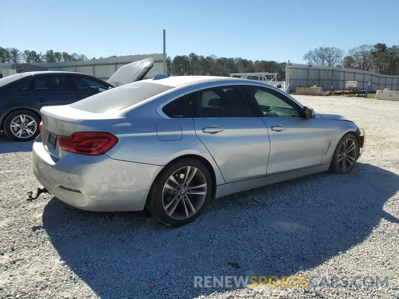 3 fotografías del automóvil dañado WBA4J1C56KBM12925 BMW 4 SERIES 2019