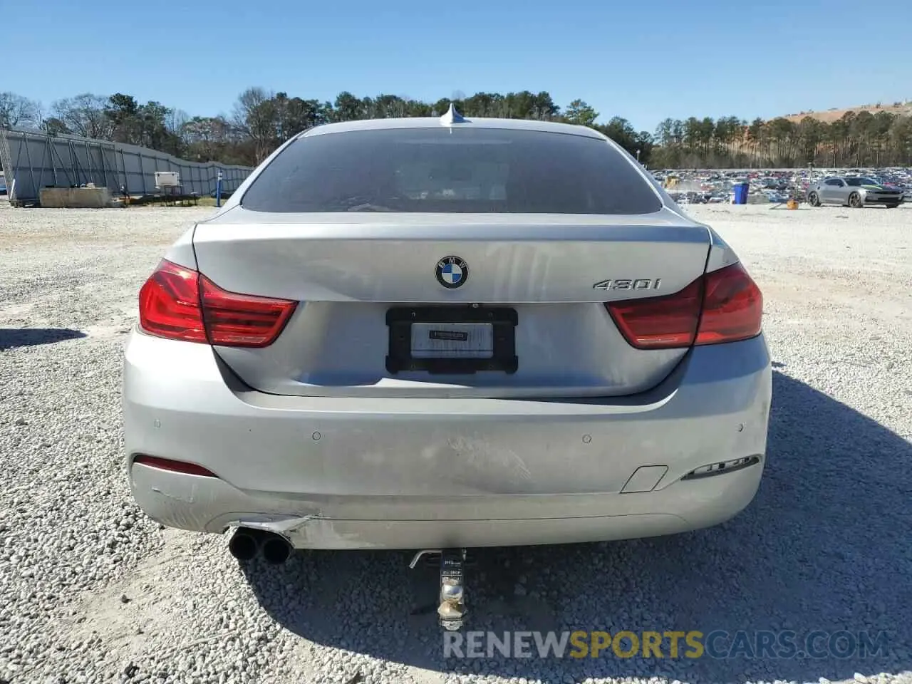 6 fotografías del automóvil dañado WBA4J1C56KBM12925 BMW 4 SERIES 2019