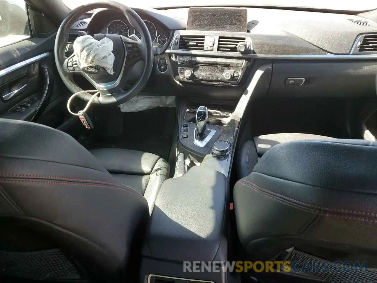 8 fotografías del automóvil dañado WBA4J1C56KBM12925 BMW 4 SERIES 2019