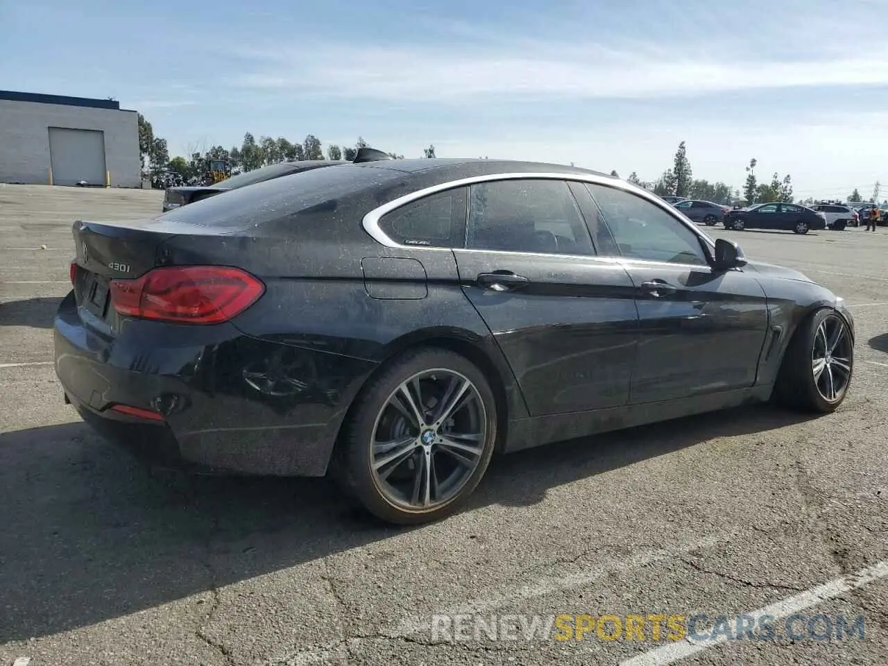 3 fotografías del automóvil dañado WBA4J1C56KBM16134 BMW 4 SERIES 2019