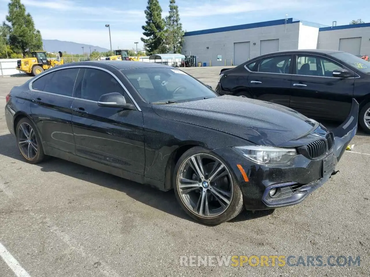 4 fotografías del automóvil dañado WBA4J1C56KBM16134 BMW 4 SERIES 2019