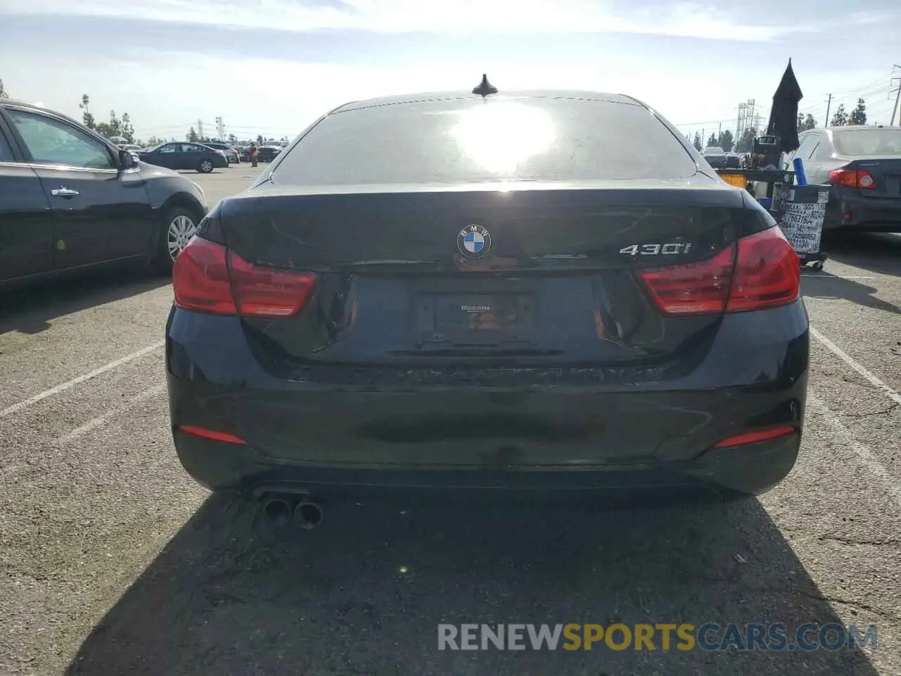 6 fotografías del automóvil dañado WBA4J1C56KBM16134 BMW 4 SERIES 2019