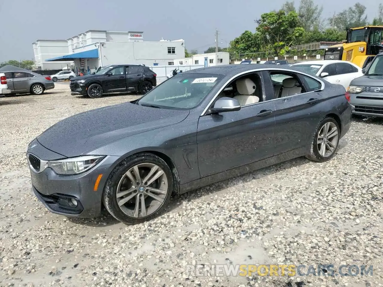 1 fotografías del automóvil dañado WBA4J1C57KBM18376 BMW 4 SERIES 2019