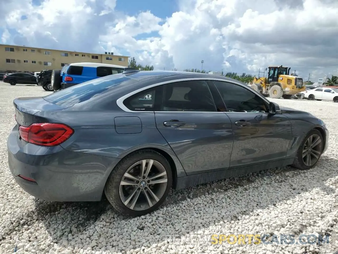 3 fotografías del automóvil dañado WBA4J1C57KBM18376 BMW 4 SERIES 2019