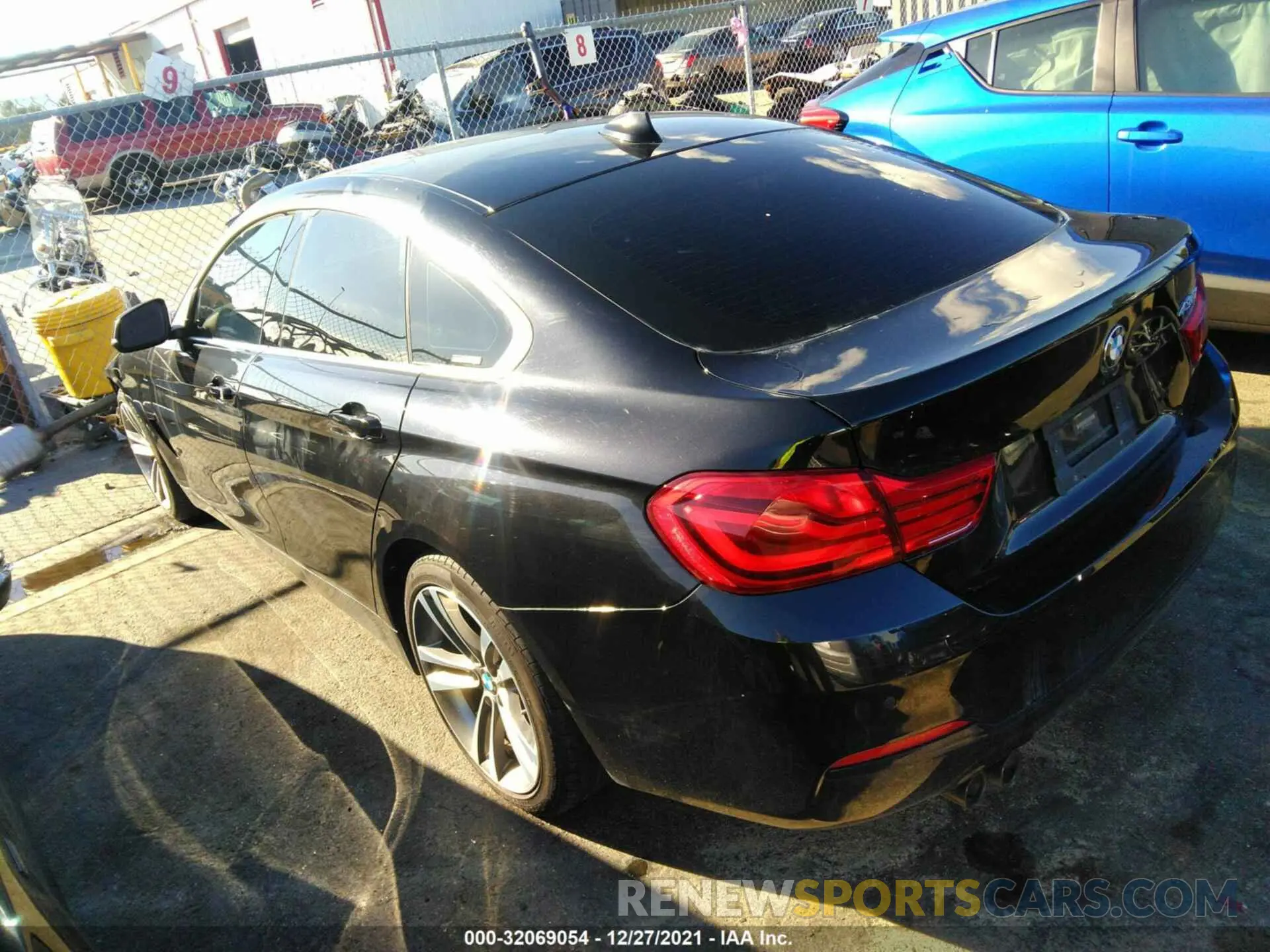 3 fotografías del automóvil dañado WBA4J1C58KBM12912 BMW 4 SERIES 2019