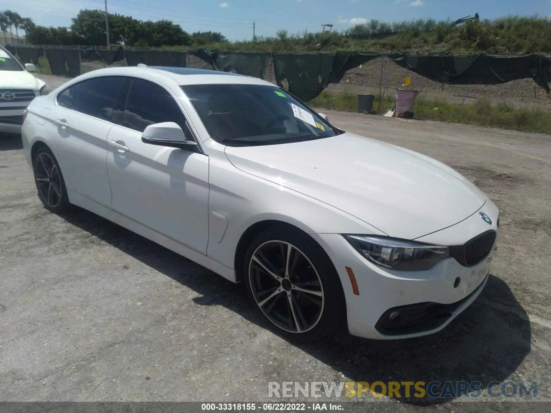1 fotografías del automóvil dañado WBA4J1C59KBM13809 BMW 4 SERIES 2019