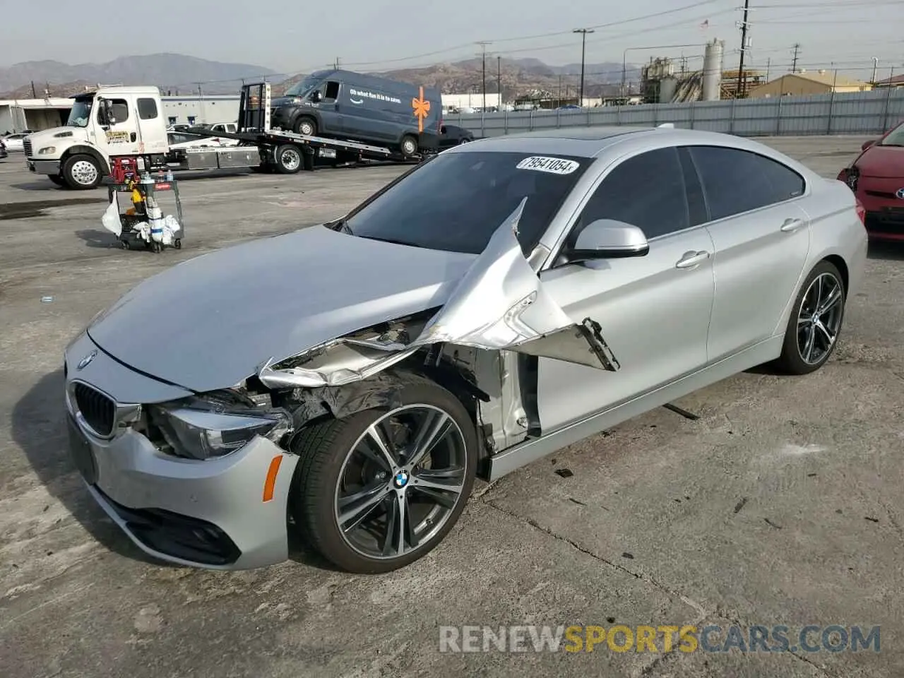 1 fotografías del automóvil dañado WBA4J1C59KBM17410 BMW 4 SERIES 2019