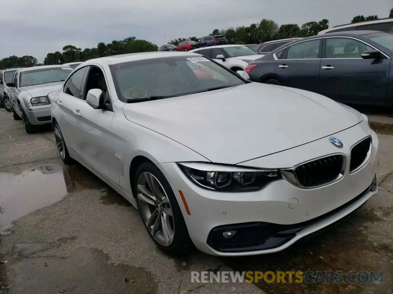 1 fotografías del automóvil dañado WBA4J1C5XKBM17917 BMW 4 SERIES 2019