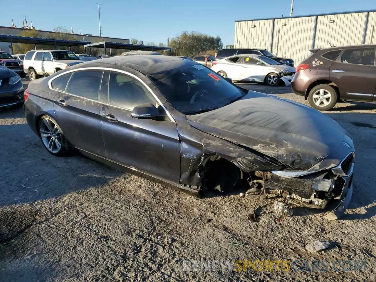 4 fotografías del automóvil dañado WBA4J1C5XKBM17982 BMW 4 SERIES 2019