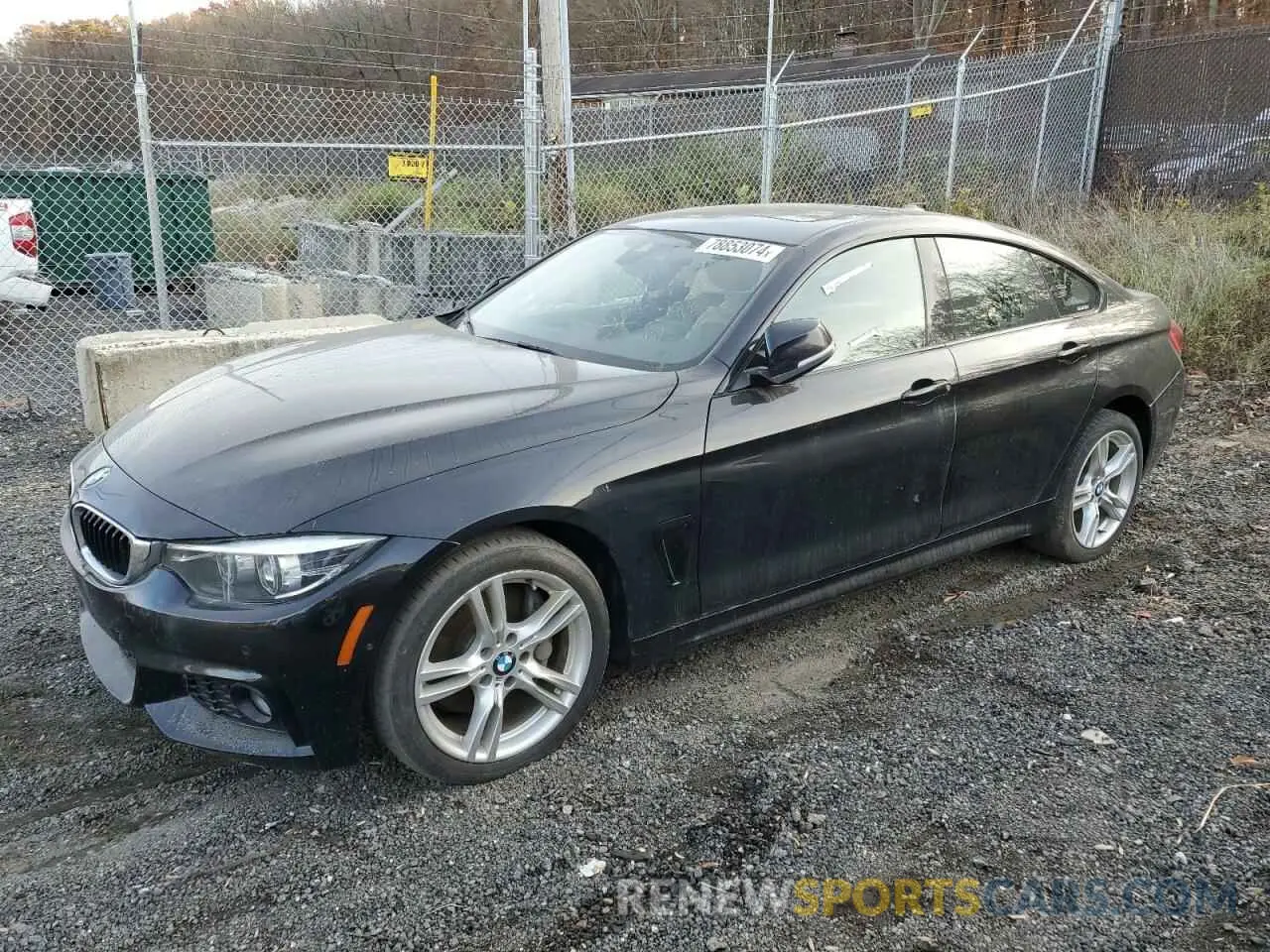 1 fotografías del automóvil dañado WBA4J3C50KBL05526 BMW 4 SERIES 2019