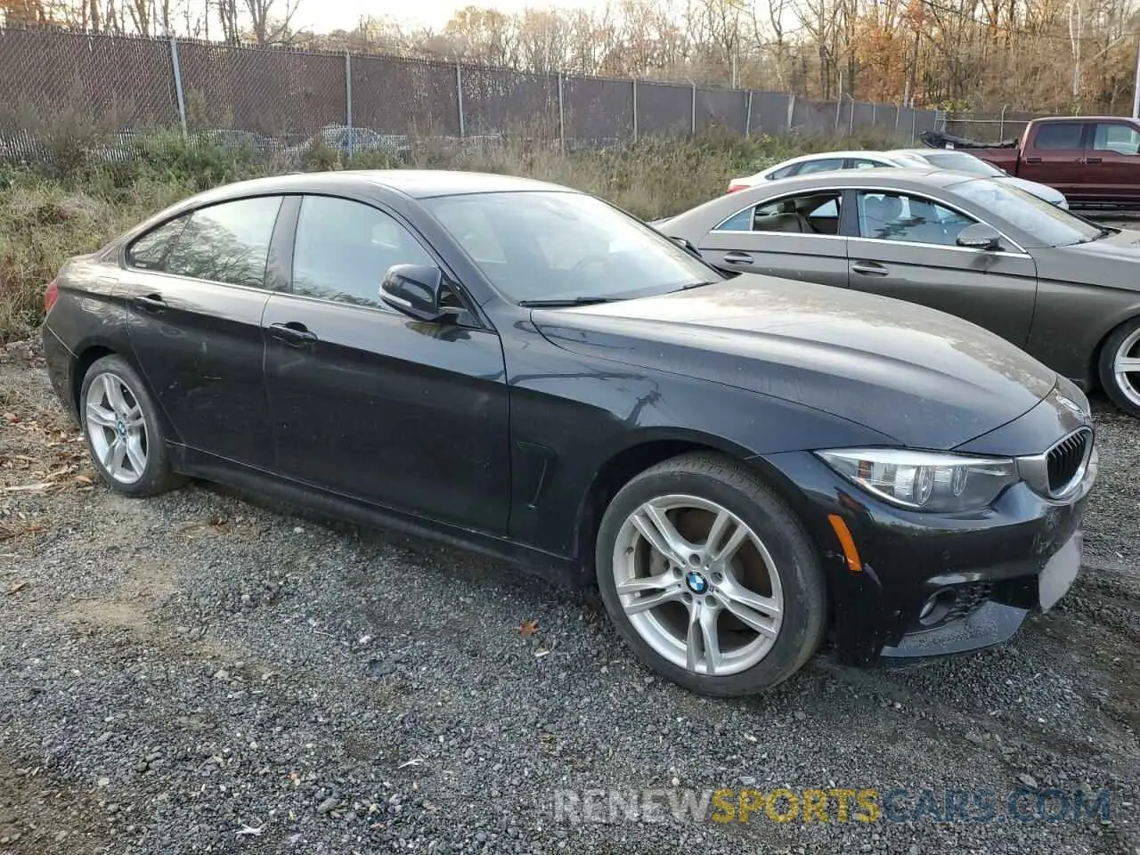 4 fotografías del automóvil dañado WBA4J3C50KBL05526 BMW 4 SERIES 2019