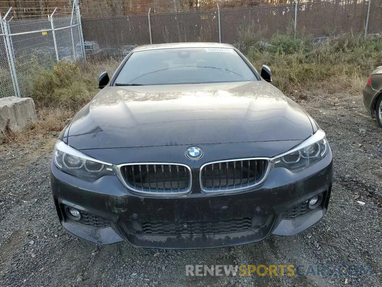5 fotografías del automóvil dañado WBA4J3C50KBL05526 BMW 4 SERIES 2019