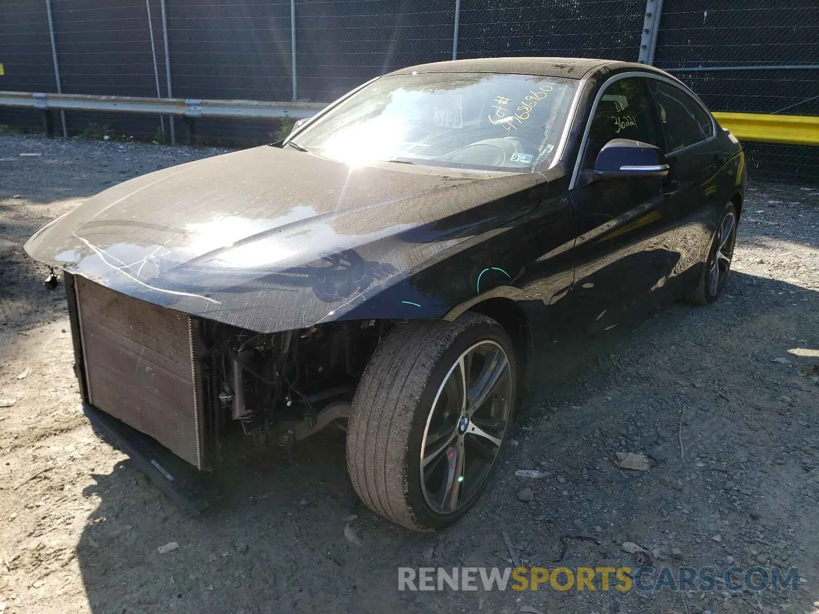 2 fotografías del automóvil dañado WBA4J3C50KBL09589 BMW 4 SERIES 2019